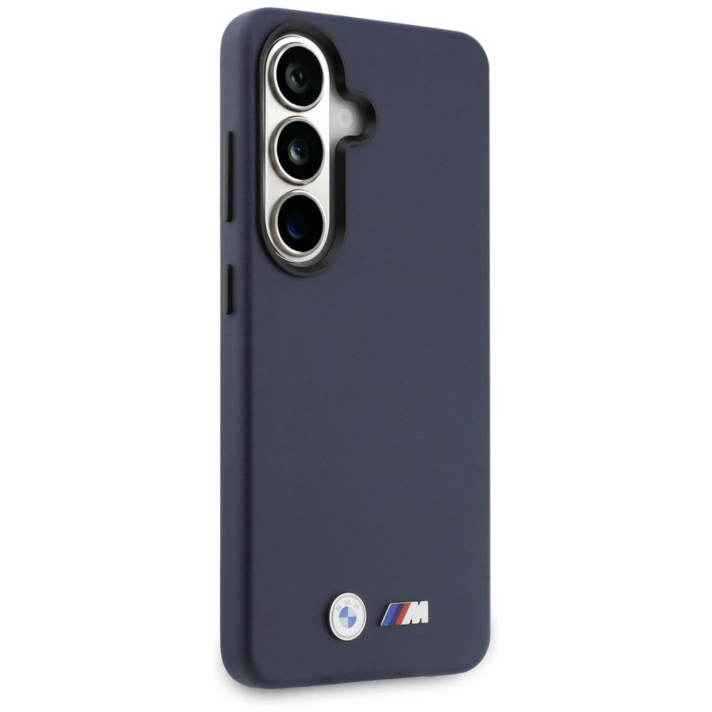 BMW M Metal Logo MagSafe Case for Samsung Galaxy S26 Navy Blue