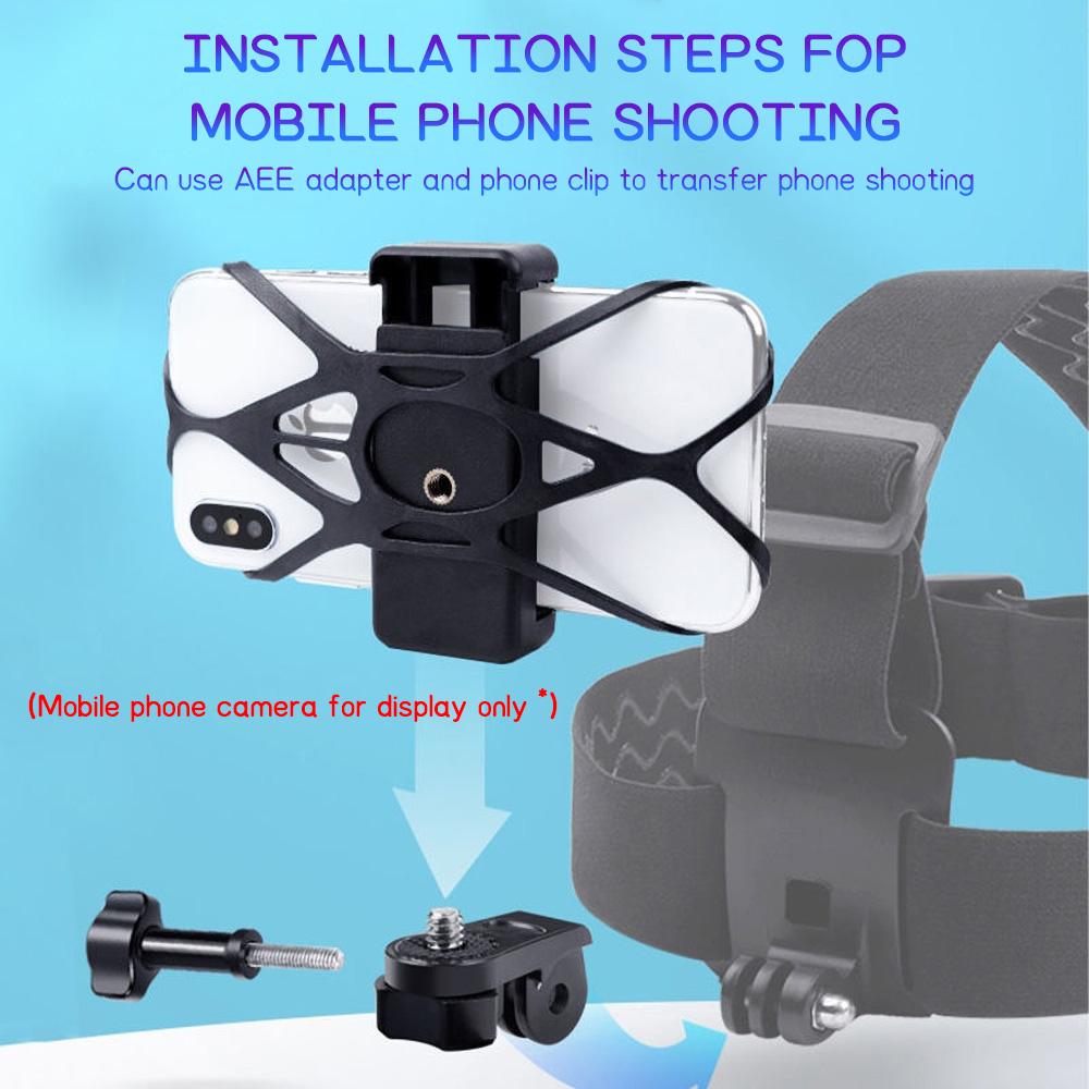 Phone Chest Mount Strap Belt Harness 360° Rotation Phone Clip Holder For iPhone 17 18 Pro Max 16 15 Smartphone Gopro Hero 10 9 8 6