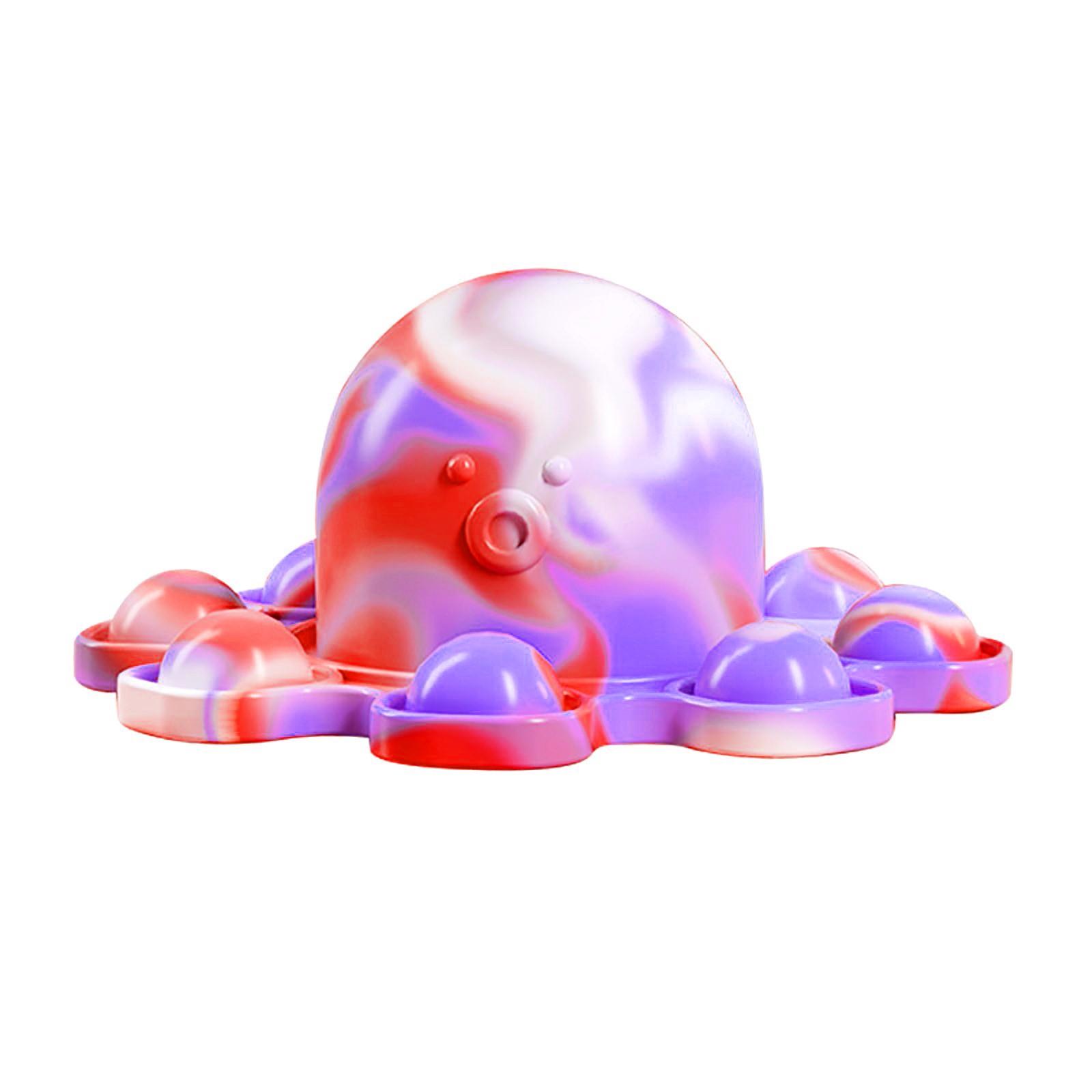 

Fidget Toys, Flip Reversible Octopus-Doll Stress Relief Flip Octopus-Keychain