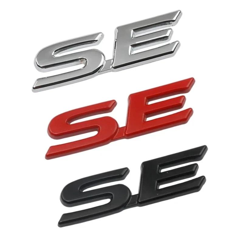 Car Body Sticker Trunk Tail Badge Emblem for Toyota SE Aygo CHR Auris Rav4 Corolla 4Runner Avalon Avensis Camry Accessories