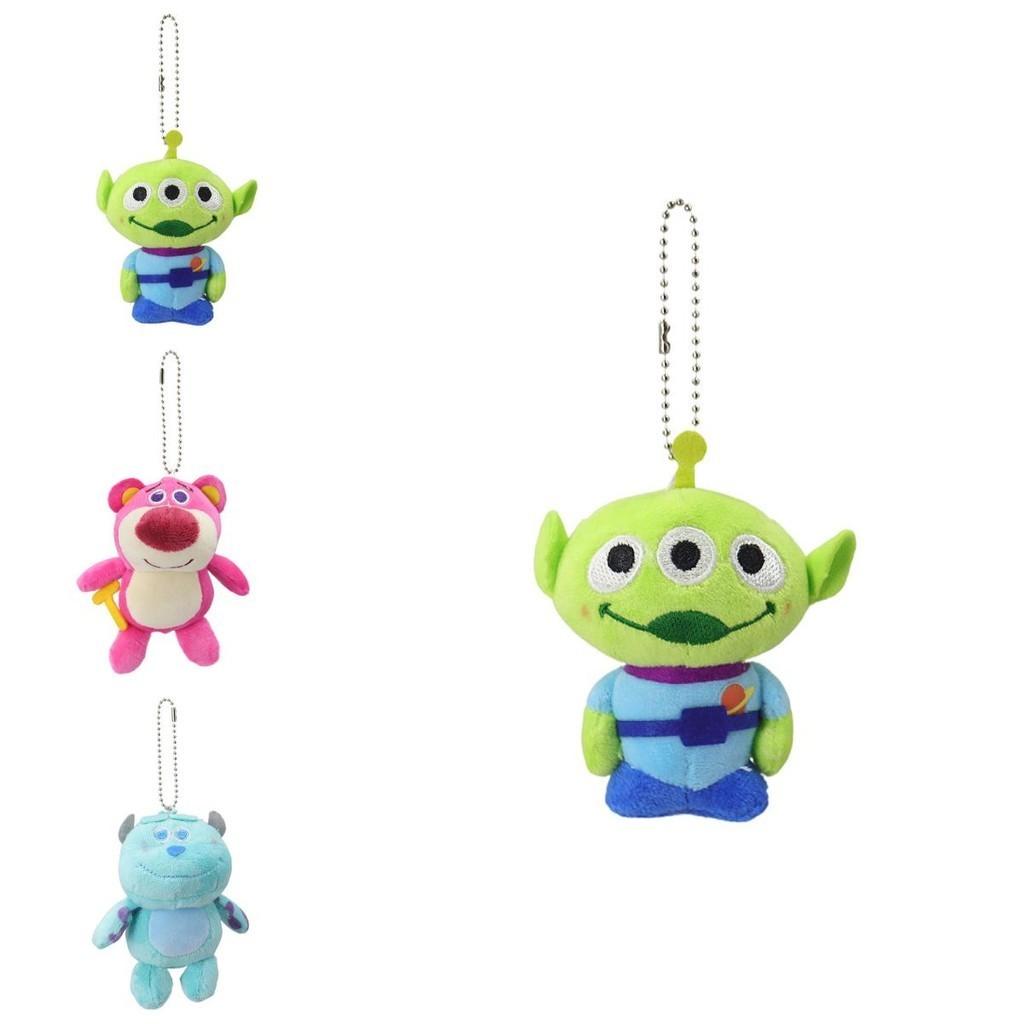 Bass Lightyear Woody Strawberry Bear Three-eyed Monster Plush Toy Pendant Decor