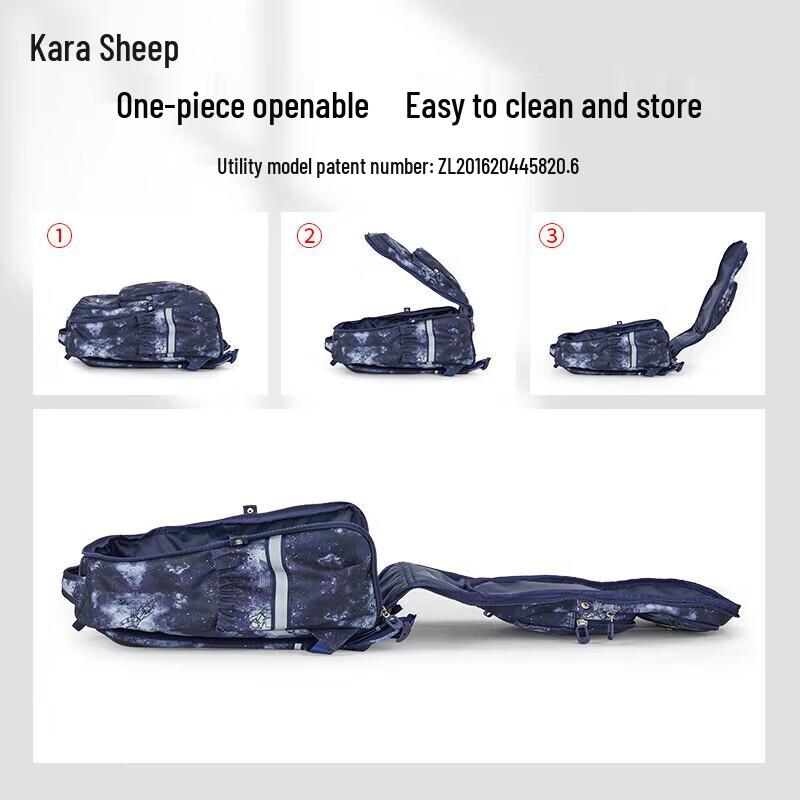 Kalahari CX5487 24L Water-Resistant School Backpack