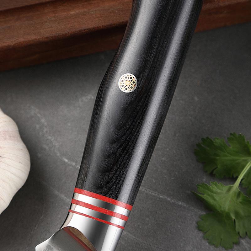 Kitchen Utility Knife 5 Inch Small Kitchen Knives Japanese VG10 Damascus Stainless Steel Sharp Knife Fruit Peeling Cleaver