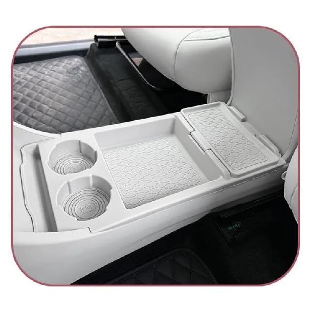 For Geely EX2 Car Central Control Lower Silicone Storage Box Glasses Storage Tray Anti Scratch Anti Slip Interior Accessories