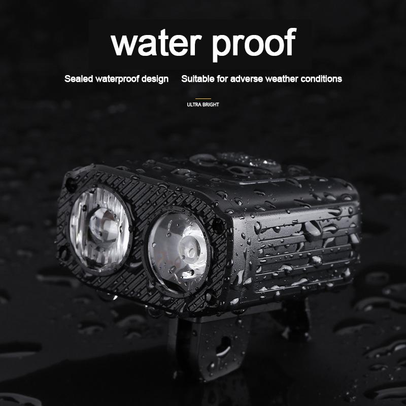 2024 NEW Night Cycling Safety Bicycle Light Bike USB Charge MTB Flashlight Bicycle Headlight for Cycling Bicycle Front Lamp