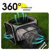 Portable Foldable Pet Travel Bag for Cats and Small Dogs - Expandable and Car-Friendly Handbag