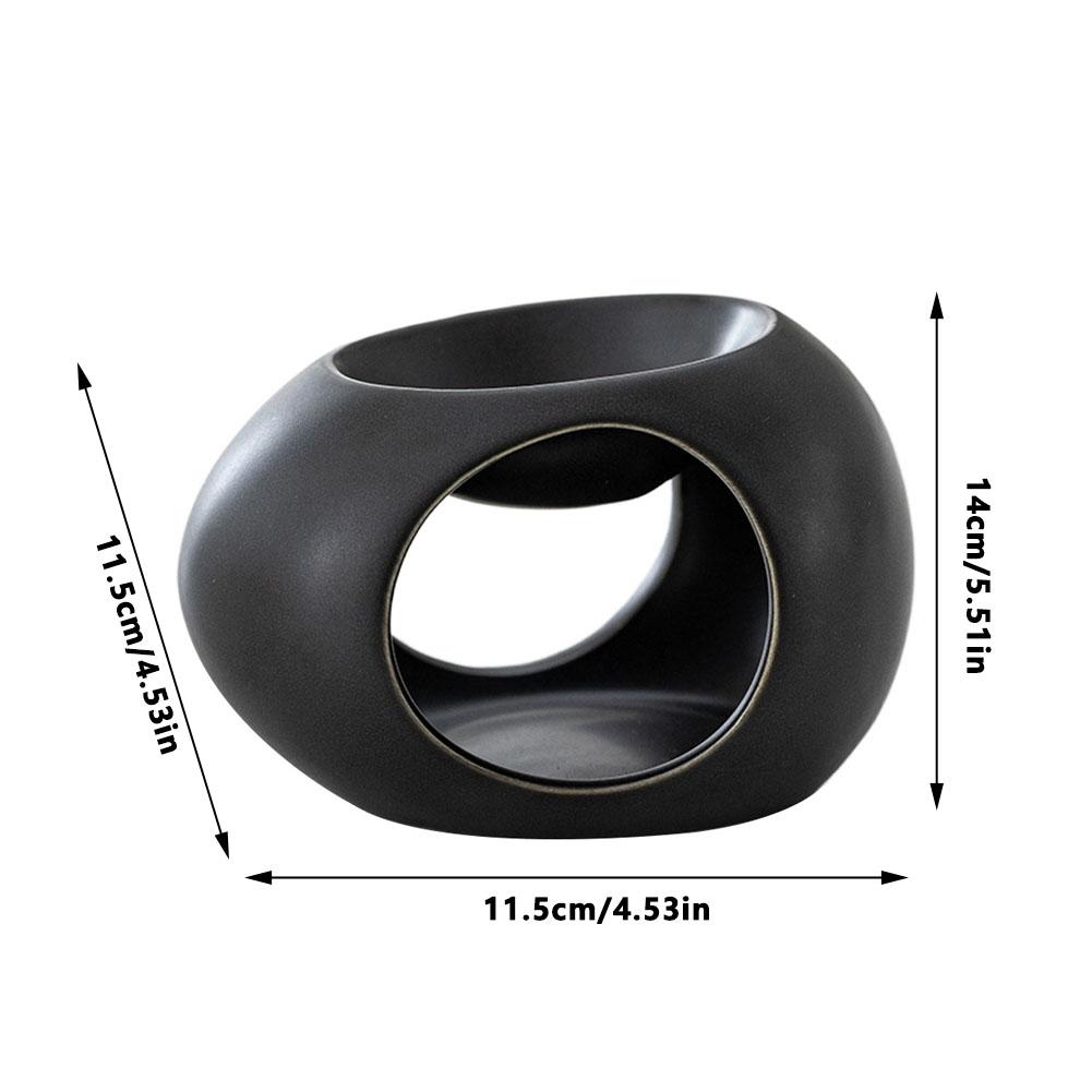 Ceramiczny Palnik na Olejki Eteryczne Uchwyt na Kadzidełka Wielofunkcyjny Świecznik Uchwyt na Podgrzewacze Domowe Biuro Sypialnia Dekoracja