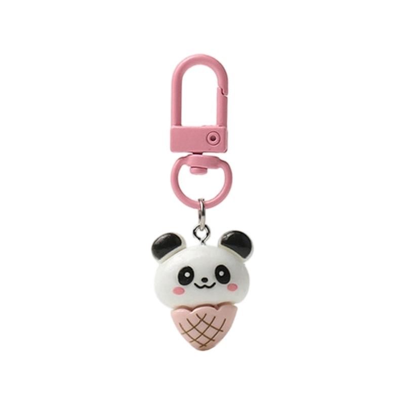 Lovely Animal Keychain Backpack Handbag Pendant Cartoon Animal Keyring Car Keychain Bag Charm Decorations