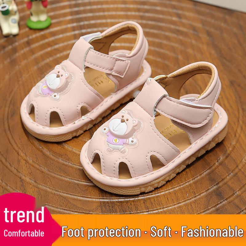 Light-Up Soft Bottom Baby Walking Sandals for Toddlers