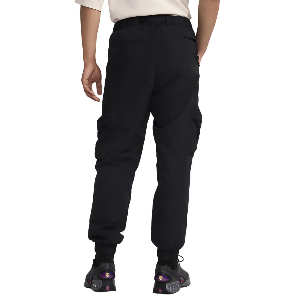 Nike Tech Woven Fashion Comfortable Fitted Solid Color Jogger Pants Men bottoms Black FZ0756-010