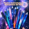12 Pcs Gel Pen 0.5mm Black Ball Point Pens Constellations   Office Supplies