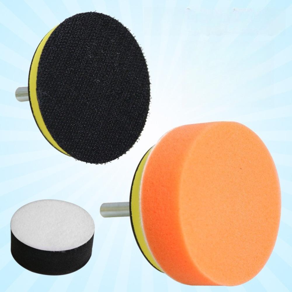 Automotive Detailing Sponge Kit for Polishing & Waxing - Includes Japanese Wool Pads, Sponge Wheels & Polishing Discs