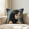 Manga Beautiful Ttomie Kkawakami Customizable Square Cushion Cover Double Sided Print Pillow Case
