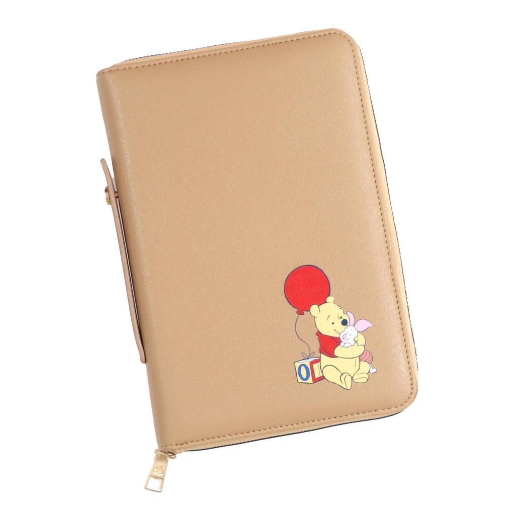 Disney Mother and Child Health Handbook Accordion for Doctor Winnie the Disney Baby Case, Style, Medications, Visits, Maternity, Pooh, Piglet,