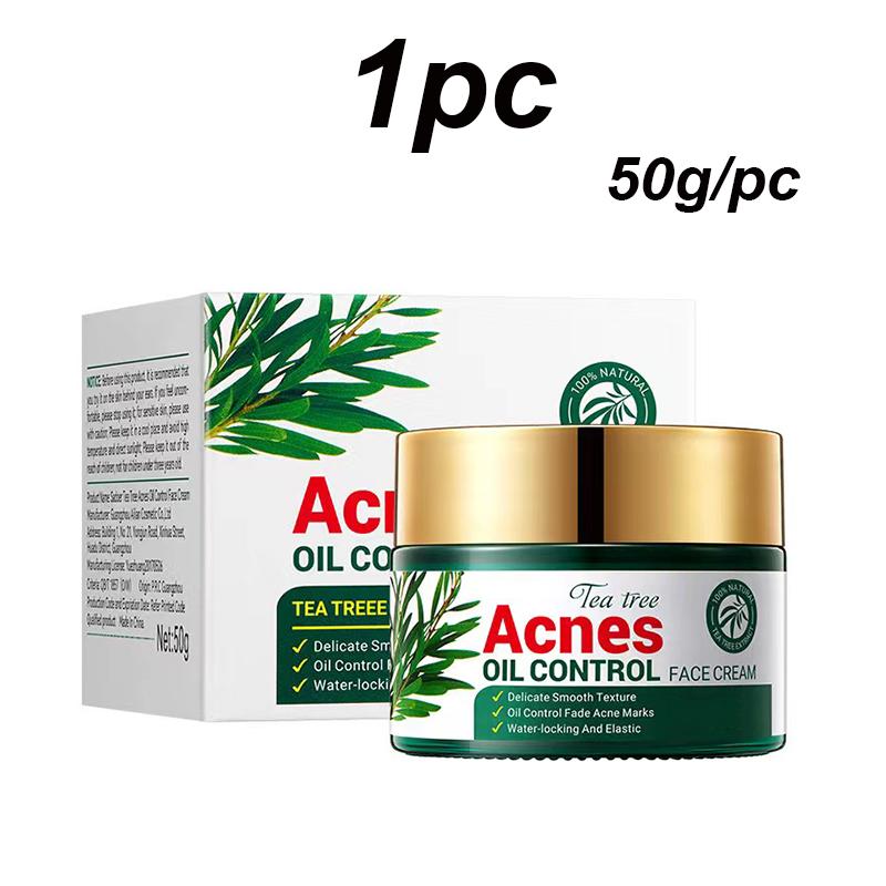 

50 г чайного дерева, крем против сухого отбеливания и удаления прыщей для красивых девушек, высококачественная косметика для удаления прыщей и питания кожи
