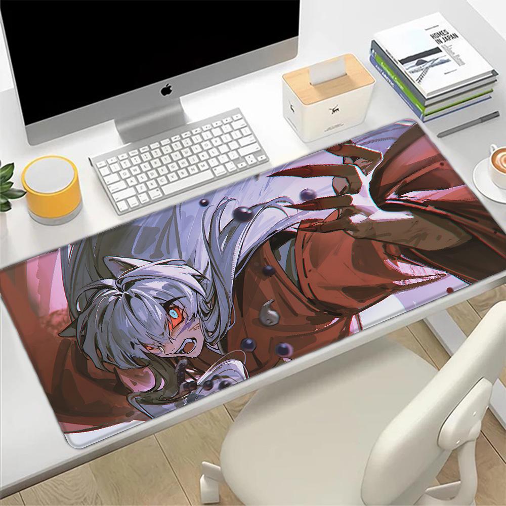Anime Inuyasha Mousepad HD Printing Computer Gamers Locking Edge Non-slip Mouse Pad XXL90x40cm Keyboard PC Desk Pad