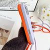 Crossbody Lanyard Flüssigsilikon Handyhülle Für iPhone 17 Pro Max 15 14 13 16 Pro Max Seil Schulter Candy Farbe Weiche Rückseite