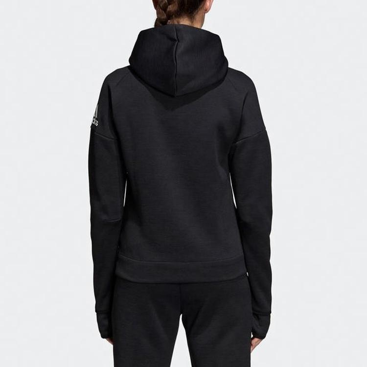 Adidas ZNE Hoodie FR Knit Jacket Unisex Outerwear Black DM5024