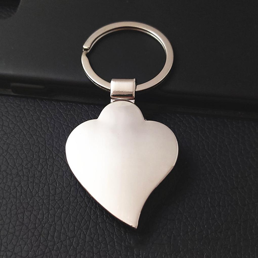 Keychain Ring Blank Wood Car Key Holder Portable Fashion Backpack Handbag Purse Keyrings Homemade DIY Handicraft
