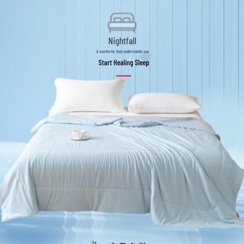 

Qi Xi Ai Washable Soy Fiber Summer Comfort Quilt
