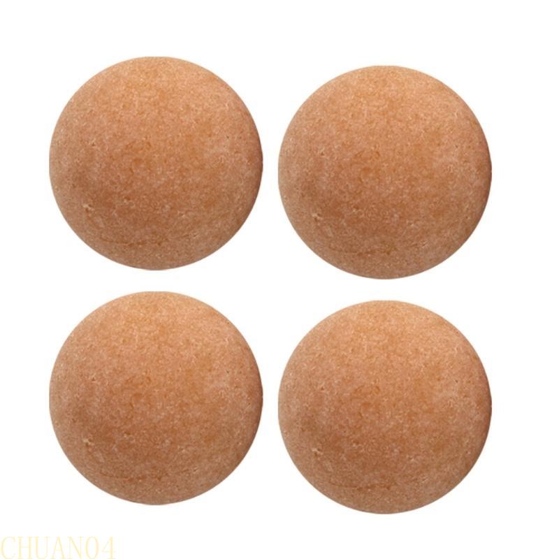 A1A2 4Pcs Football Table Natural Cork Foosballs Cork Foosball Table Soccer Sports Foosball Soccer Replacements