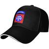 Nd Airborne Division Military Patch Baseball Cap Polyester Adjustable Casual Sun Hat