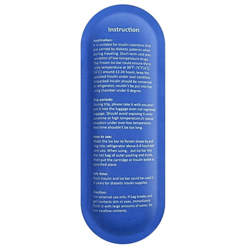 

Portable Insulin Cooling Bag Carry-on Protector Waterproof Diabetic Medication Storage Bag for Insulin Pen Daily Life and Trips