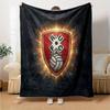 Rotherham United Flannel Blanket, High quality Comfortable for All Seasons, Home Decor, Warmth and Comfort