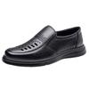 Sandals men's 2025 summer hollow hole leather sandals men's leather breathable leather shoes leather shoes