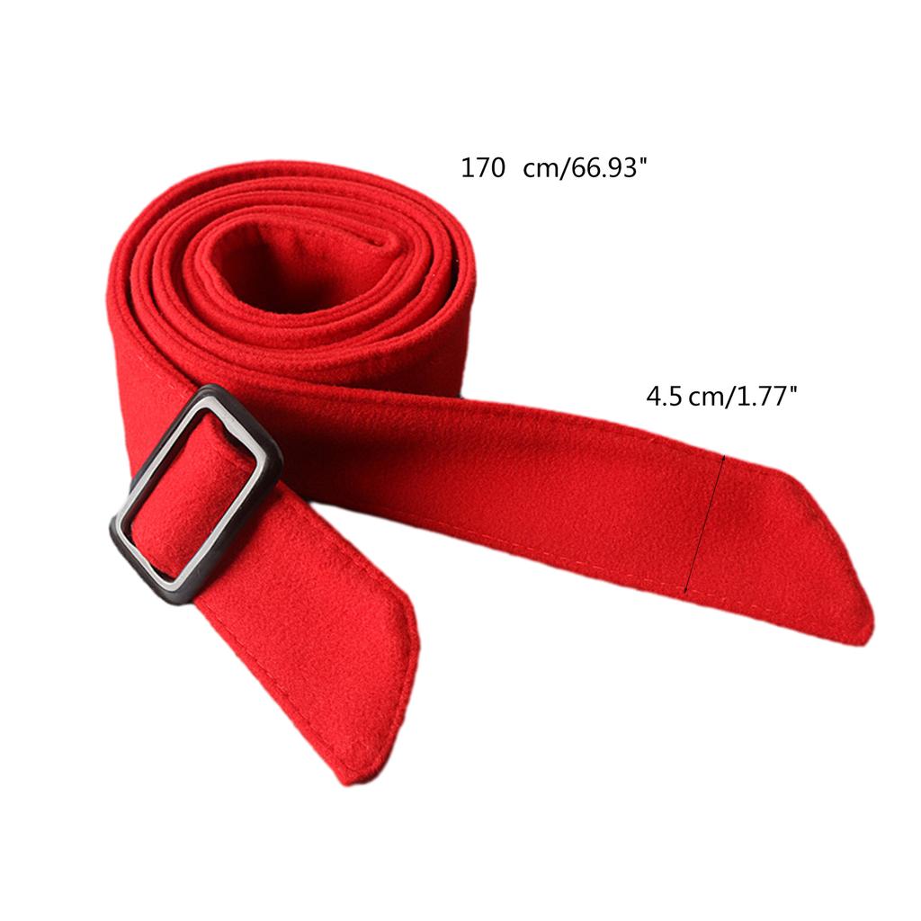 Women Wide Waist Belt Waistband Outerwear for Woolen Coat Multicolored Winter Coat Waist Belt with Buckle