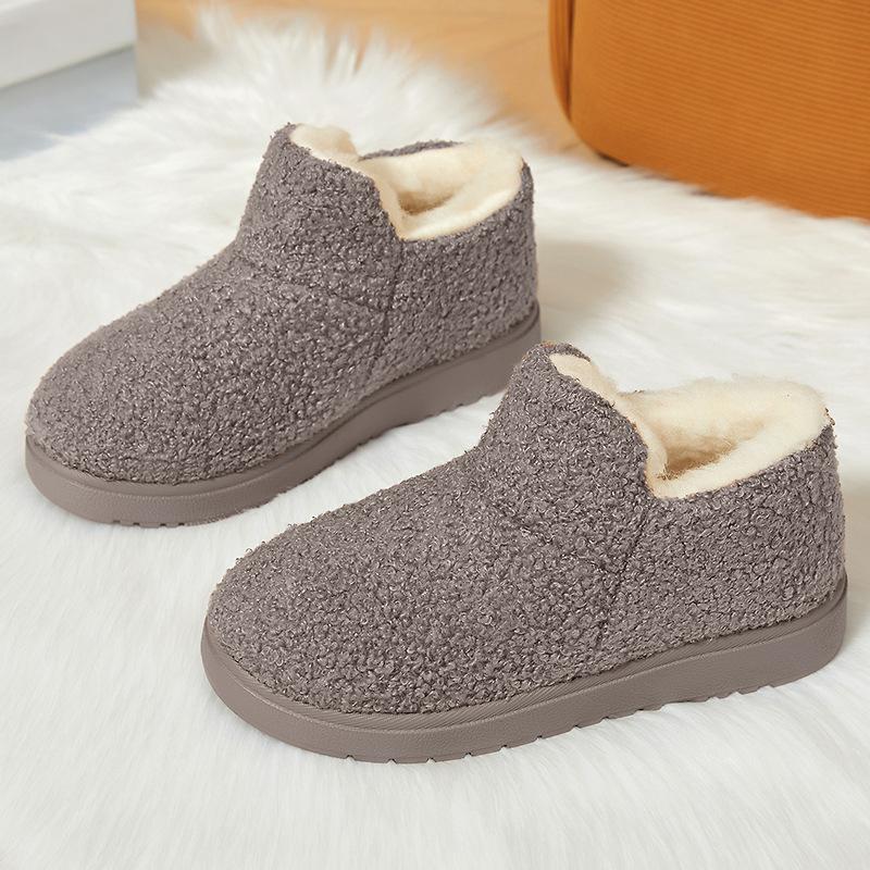 Women's Shoes Cotton Shoes Versatile Snow Boots Fleece Cotton Boots Women's Boots Casual Ankle Boots