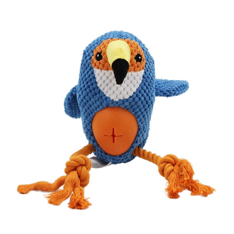 Pluszowa Lalka Psa Zabawka do Redukcji Stresu Treningowa Interaktywna Lalka do Gryzienia Zębów