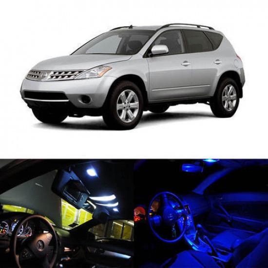 6 x Полный пакет светодиодного освещения салона для Nissan Murano 2003-2007