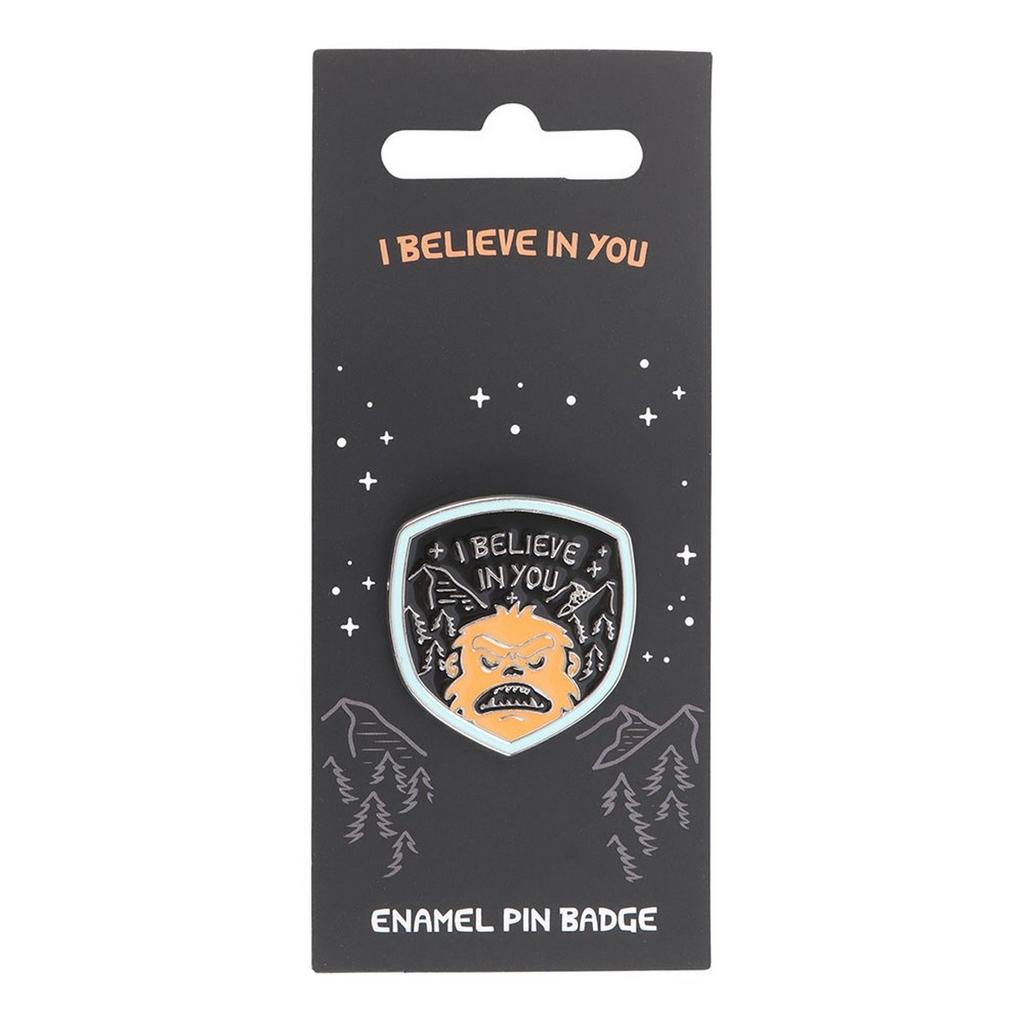 Something Different Pin Enamel Bigfoot Badge