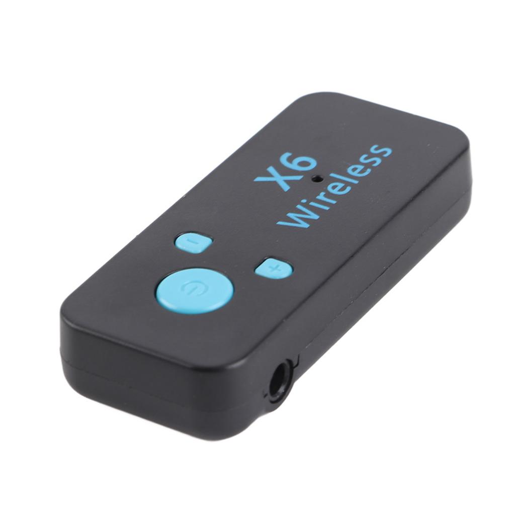 X6 Car Bluetooth Audio Music Receiver 3.5 Speaker Storage Card Playback Function Hands Free Call