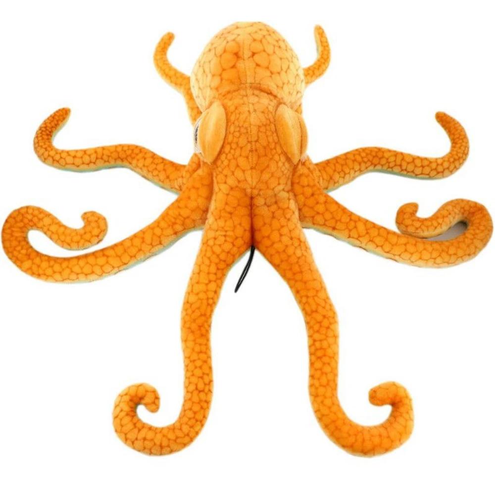 55CM Large Octopus Plush Toy Super Simulation Octopus Variable Shape High Quality Realistic Doll Child Birthday Christmas Gift