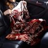 Racing World Champion Race Car Helmet Print Flannel Blanket Soft Warm Throw Blanket Motorsport Fan Sofa Decor