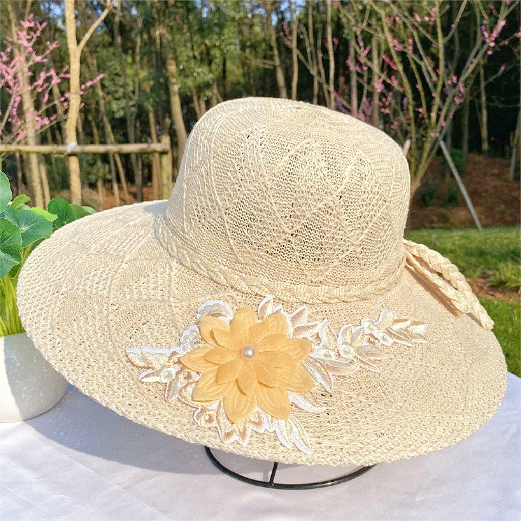 

Универсальная шляпа для женщин, солнцезащитная шляпа, складная большая шляпа с карнизом, устойчивая к ультрафиолетовому излучению, летняя дорожная шляпа One Size