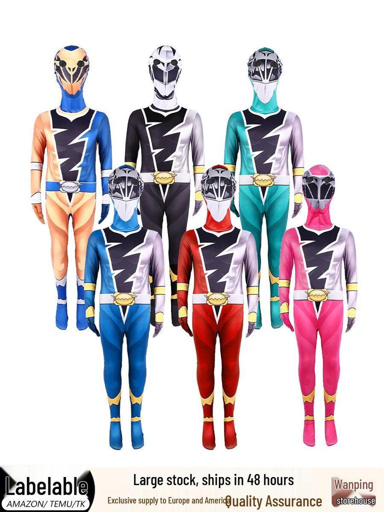 Dragon Squadron Zentai Halloween Costume Bodysuit for Role-Playing