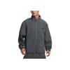 Nike Club Fleece Casual Stand Collar Jacket Men Jackets Iron-Grey FB8387-068
