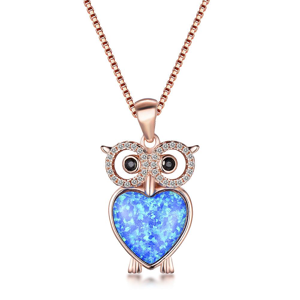 Owl Necklace Exquisite and Cute Pendant