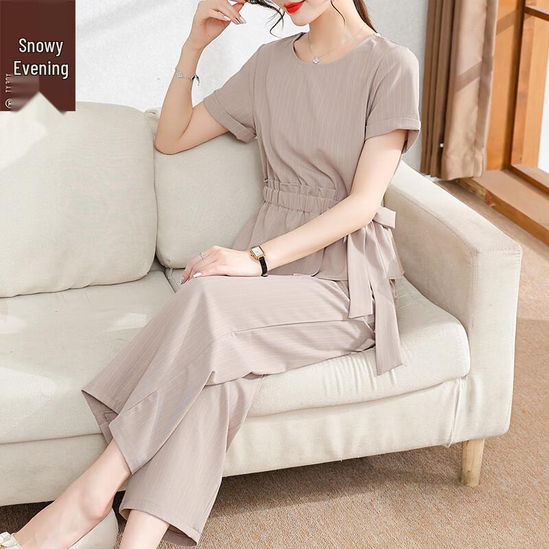 Женский летний повседневный костюм XUEXI 5XL