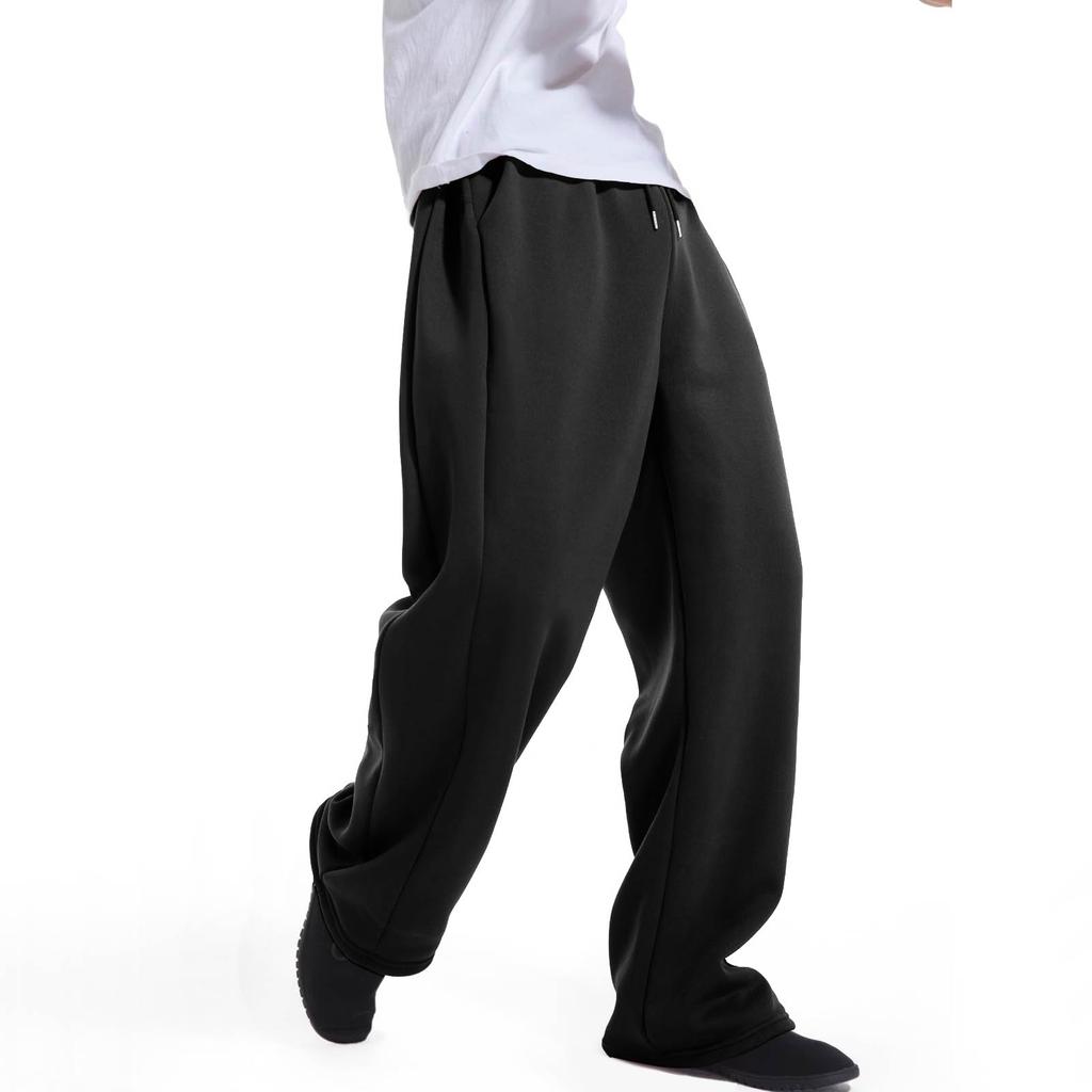 Men's Loose Casual Sweatpants Elastic Waist Drawstring Sports Pants