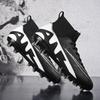 Large size 45 46 47 48 football shoes high top spikes grass sports training shoes