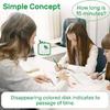60 Visual Minute Timer Cartoon Dinosaur Silent Disk Timer For Kids And Adults
