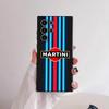 Custodia Lusso M-Martini per Samsung Galaxy S25 S24 S22 S23 Ultra S21 S20 Plus 5G Anti-caduta Pratica Opaca Morbida