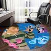 Blues Hinweise & Sie! Stuhlmatte Runder Teppich - Büroteppich, Geschenk für Jungen und Mädchen, Blue's Clues Möbelzubehör0476b