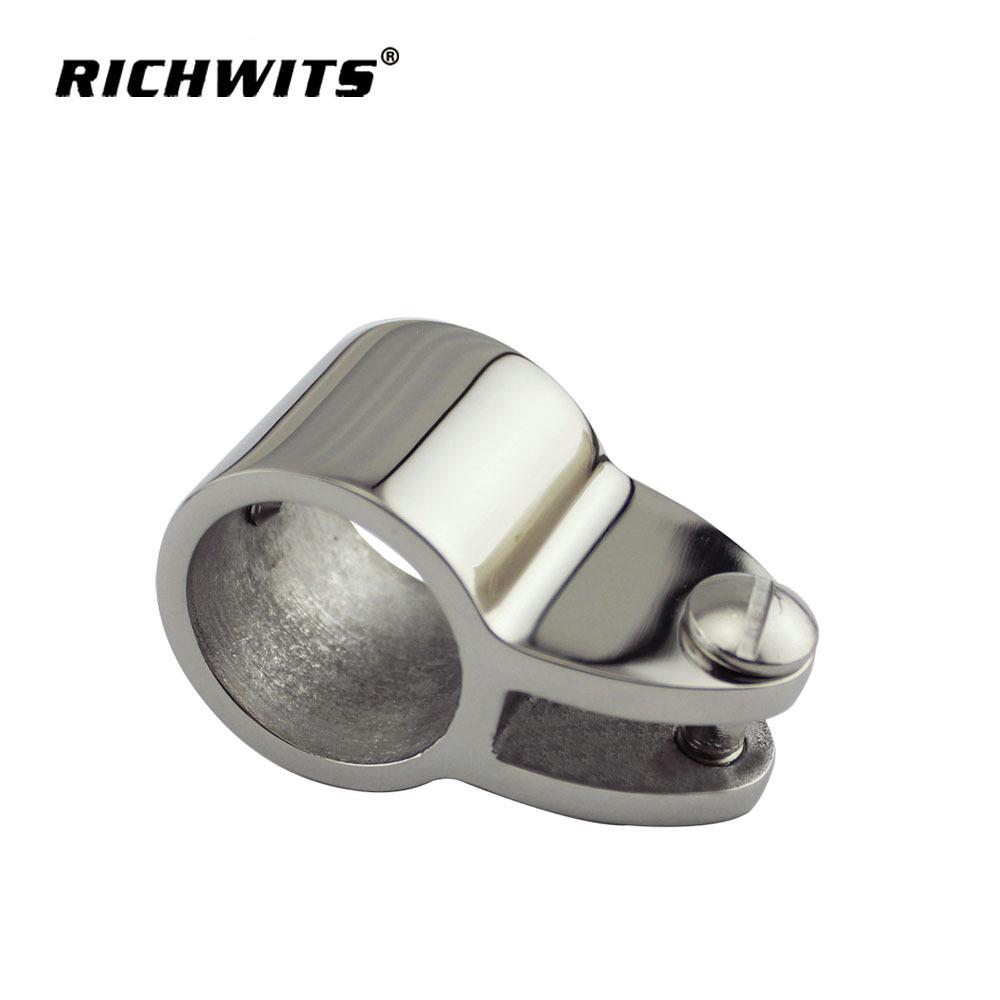 

316 Mirror Polished Stainless Steel Yacht Sunshade Slide - Marine Hardware 20mm-304 (92g each)