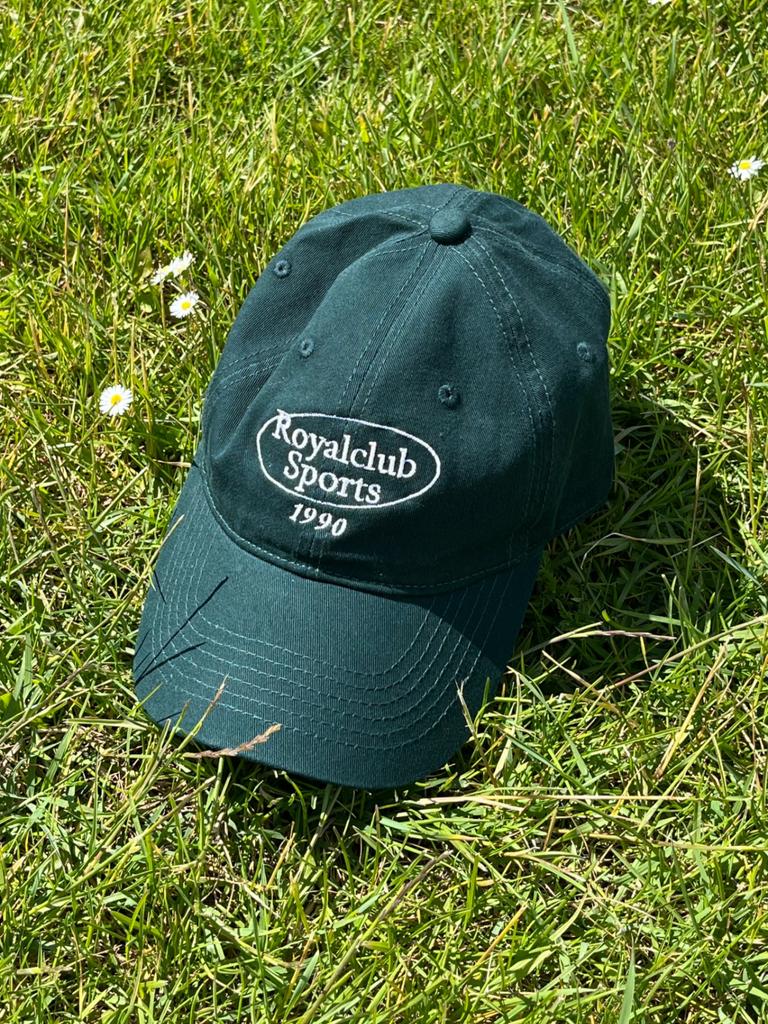 ROYAL CLUB HOLIDAY 1990 Sports Logo Ball Cap Deep Green