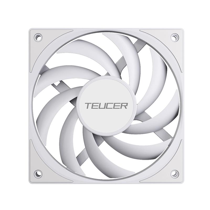 TEUCER UT-12015 12cm Thin Fan PWM 4PIN 800-2400RPM Computer Case Cooling Fan120mm 15mm Ultrathin PC Chassis Fan
